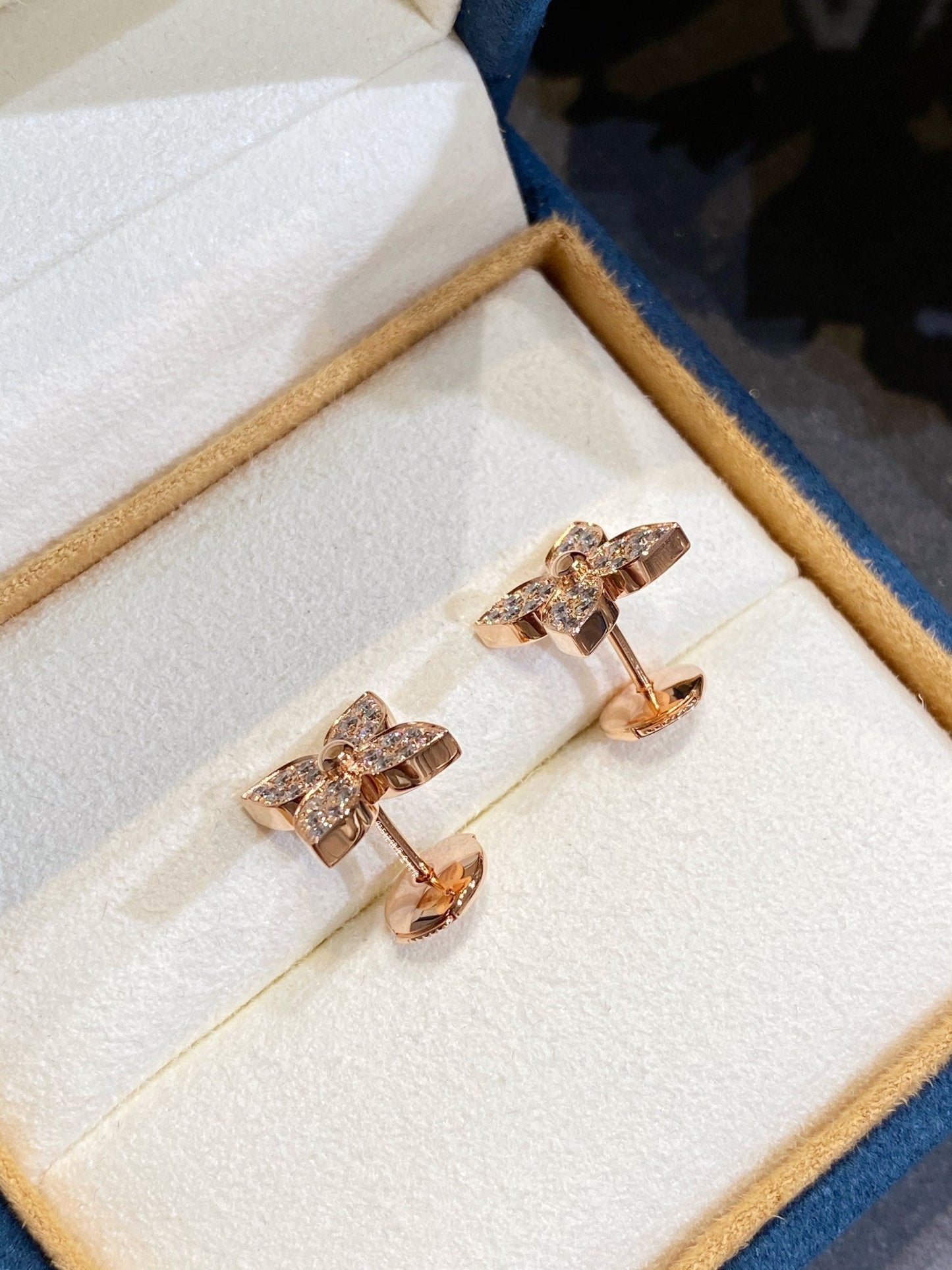 [Rose Tomorrow]STAR DIAMOND EARRINGS
