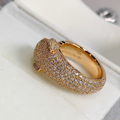 [Rose Tomorrow]PANTHERE PINK GOLD DIAMOND RING