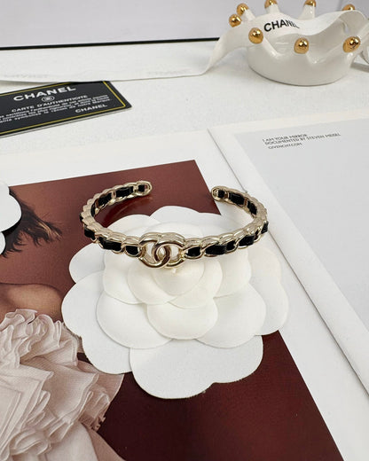 [Rose Tomorrow]Double C Open Bangle