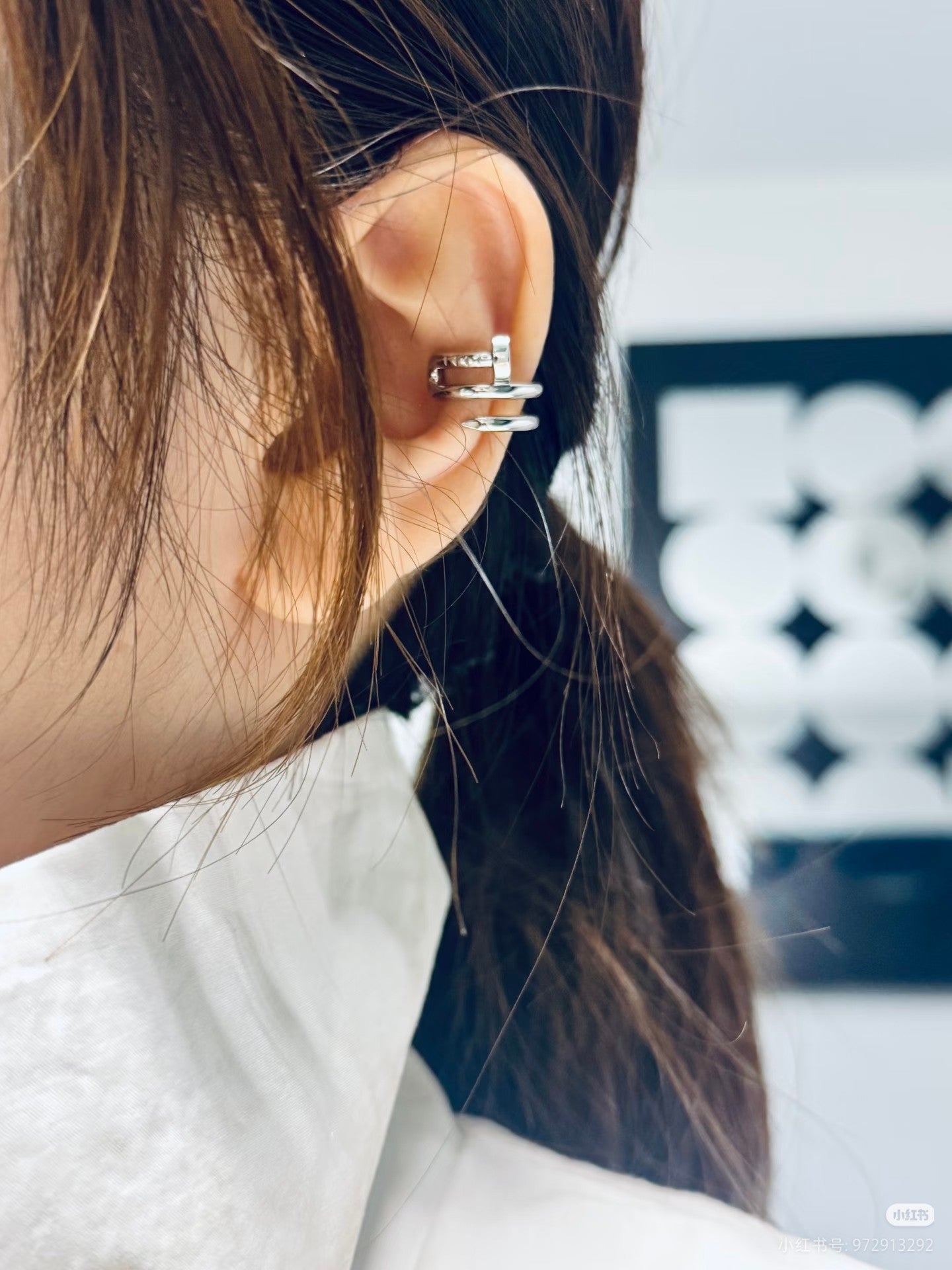 [Rose Tomorrow]Single-ear clip