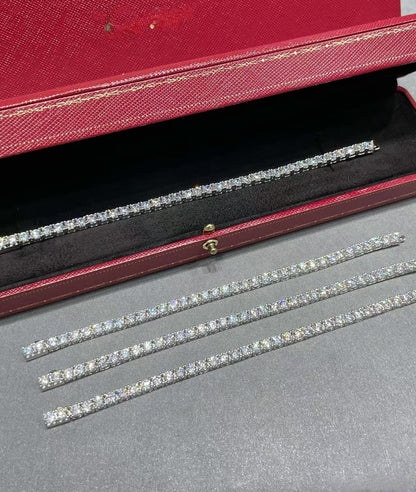 [Rose Tomorrow jewelrys]TENNIS BRACELET WITH FULL DIAMOND SETTING