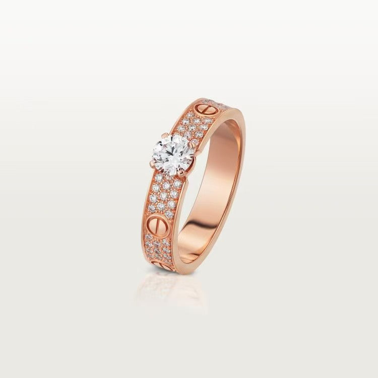 [Rose Tomorrow]Starry Sky Diamond Ring