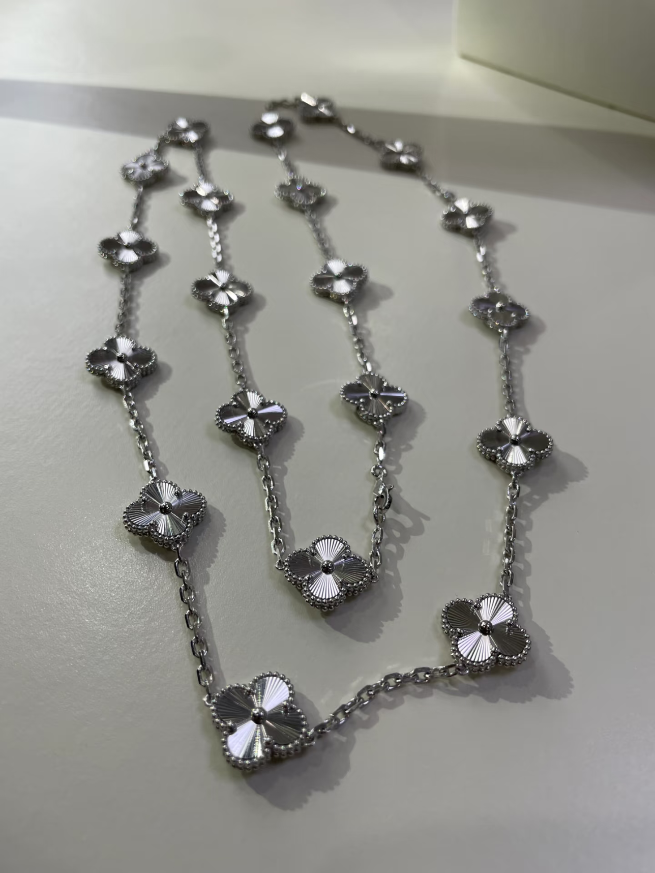 [Rose Tomorrow]CLOVER 20 MOTIFS SILVER LASER
