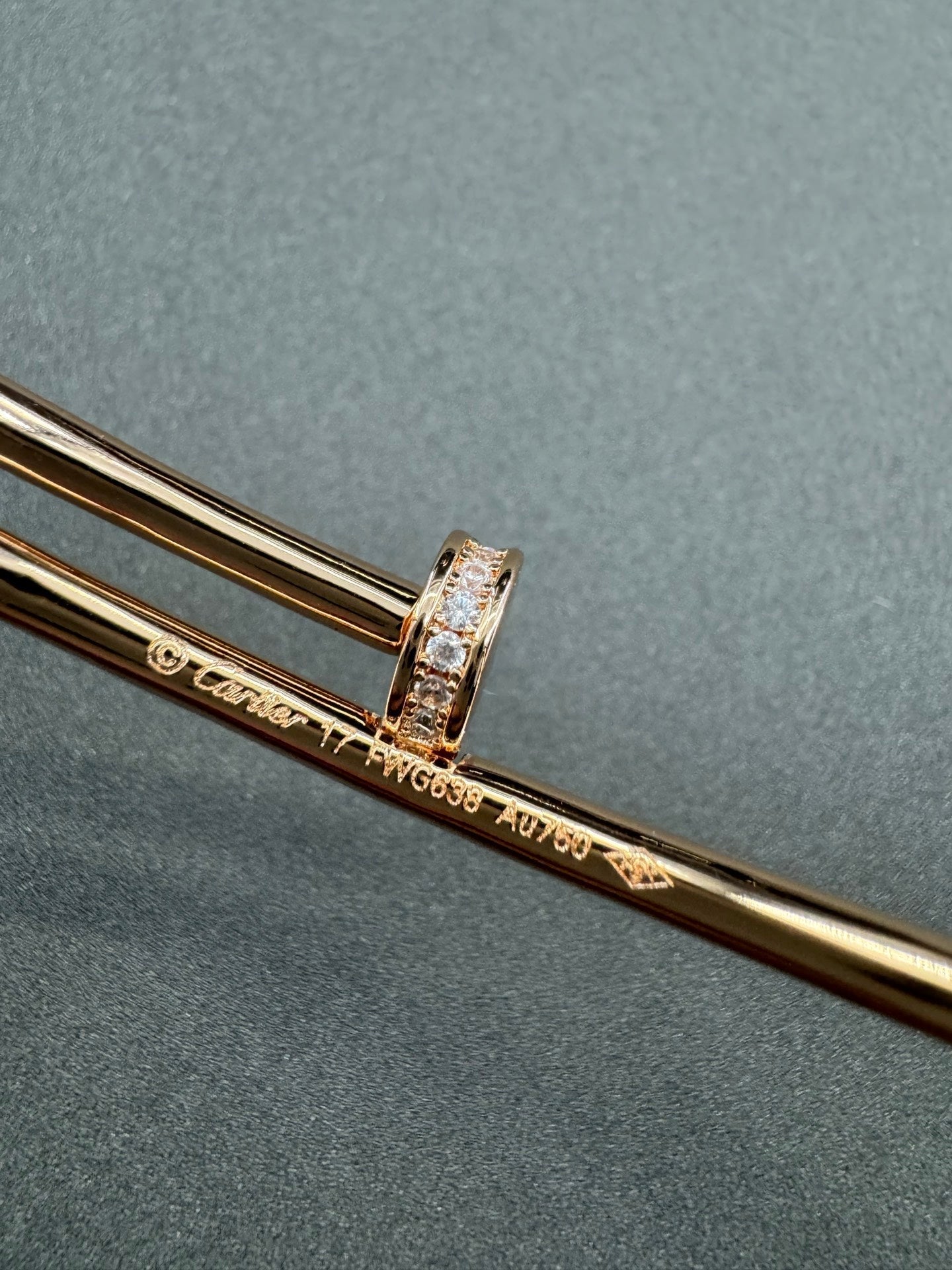 [Rose Tomorrow]JUSTE BRACELET 2.5MM  DIAMONDS2
