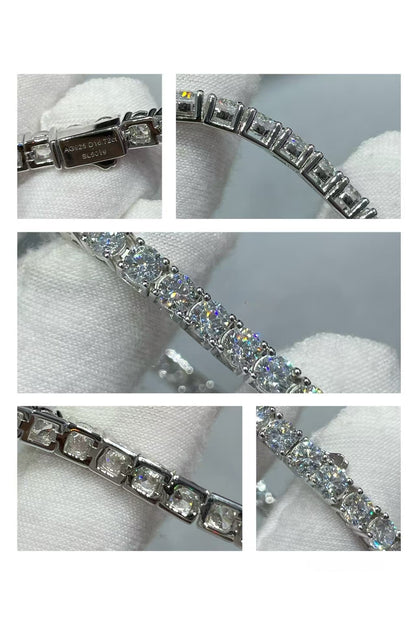[Rose Tomorrow jewelrys]TENNIS BRACELET WITH FULL DIAMOND SETTING