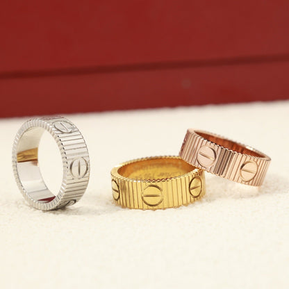[Rose Tomorrow] 2025 NEW LOVE RING BRUSHED STYLE