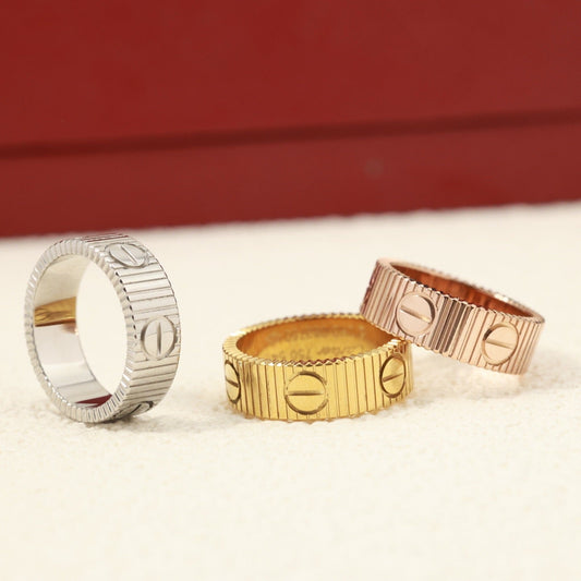 [Rose Tomorrow] 2025 NEW LOVE RING BRUSHED STYLE