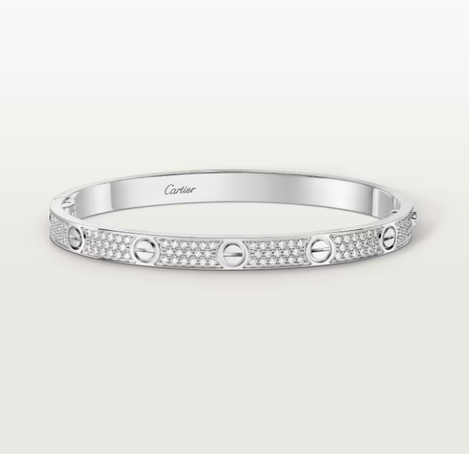 [Rose Tomorrow]NEW-LOVE-4.8MM-Width Diamond-Studded Bracelet