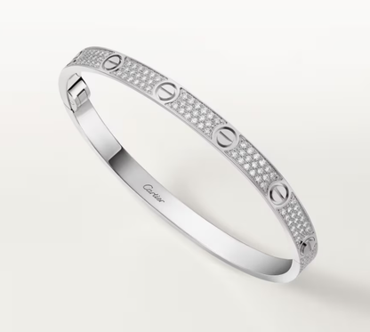 [Rose Tomorrow]NEW-LOVE-4.8MM-Width Diamond-Studded Bracelet