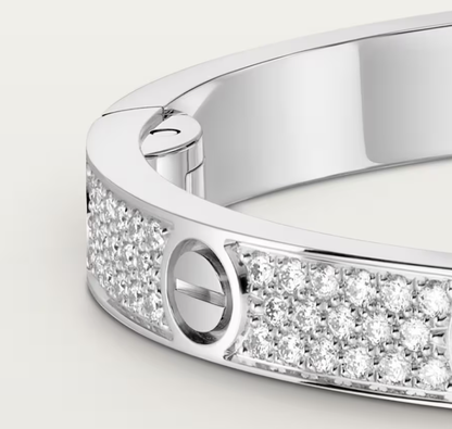 [Rose Tomorrow]NEW-LOVE-4.8MM-Width Diamond-Studded Bracelet
