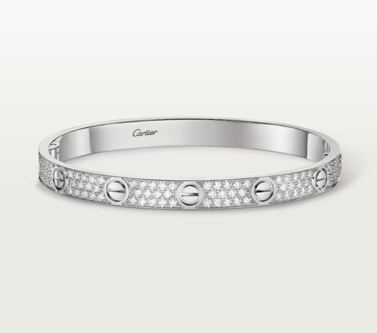[Rose Tomorrow]NEW-LOVE-6.1MM-Width Diamond-Studded Bracelet