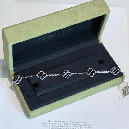 [Rose Tomorrow] CLOVER 5 MOTIF PULSAR STONE BRACELET COLLECTION