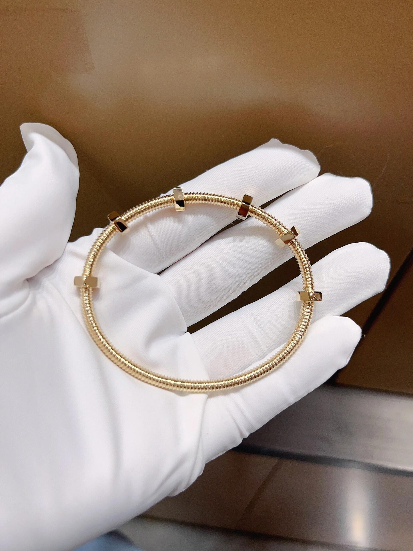 [Rose Tomorrow jewelrys]CT THREADED BRACELET