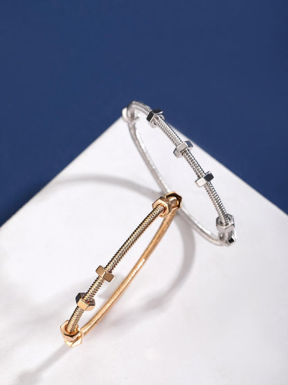 [Rose Tomorrow jewelrys]CT THREADED BRACELET