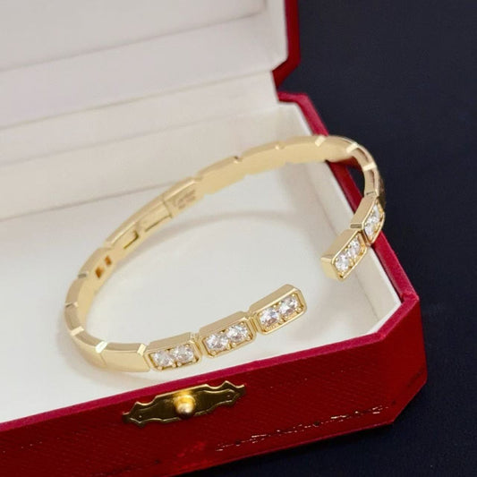 [Rose Tomorrow jewelrys]LOVE DIAMOND OPEN  BRACELET