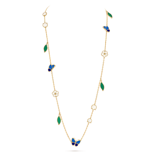 [Rose Tomorrow] 26 NEW CLOVER 15 MOTIFS LUCKY NECKLACE